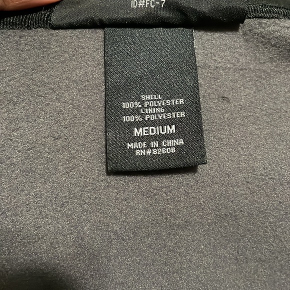 Free Country mens medium marled fleece jacket. - Picture 6 of 6